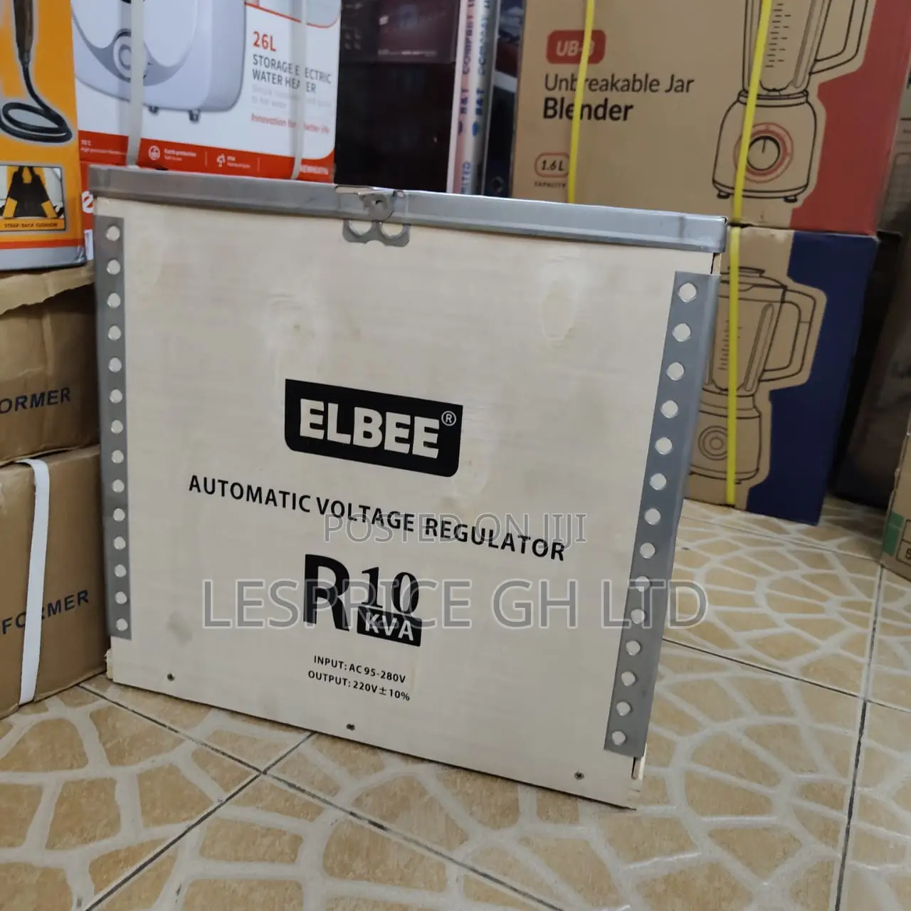 Monster Performance 10kva Single Phase Auto Stabilizer From Elbee