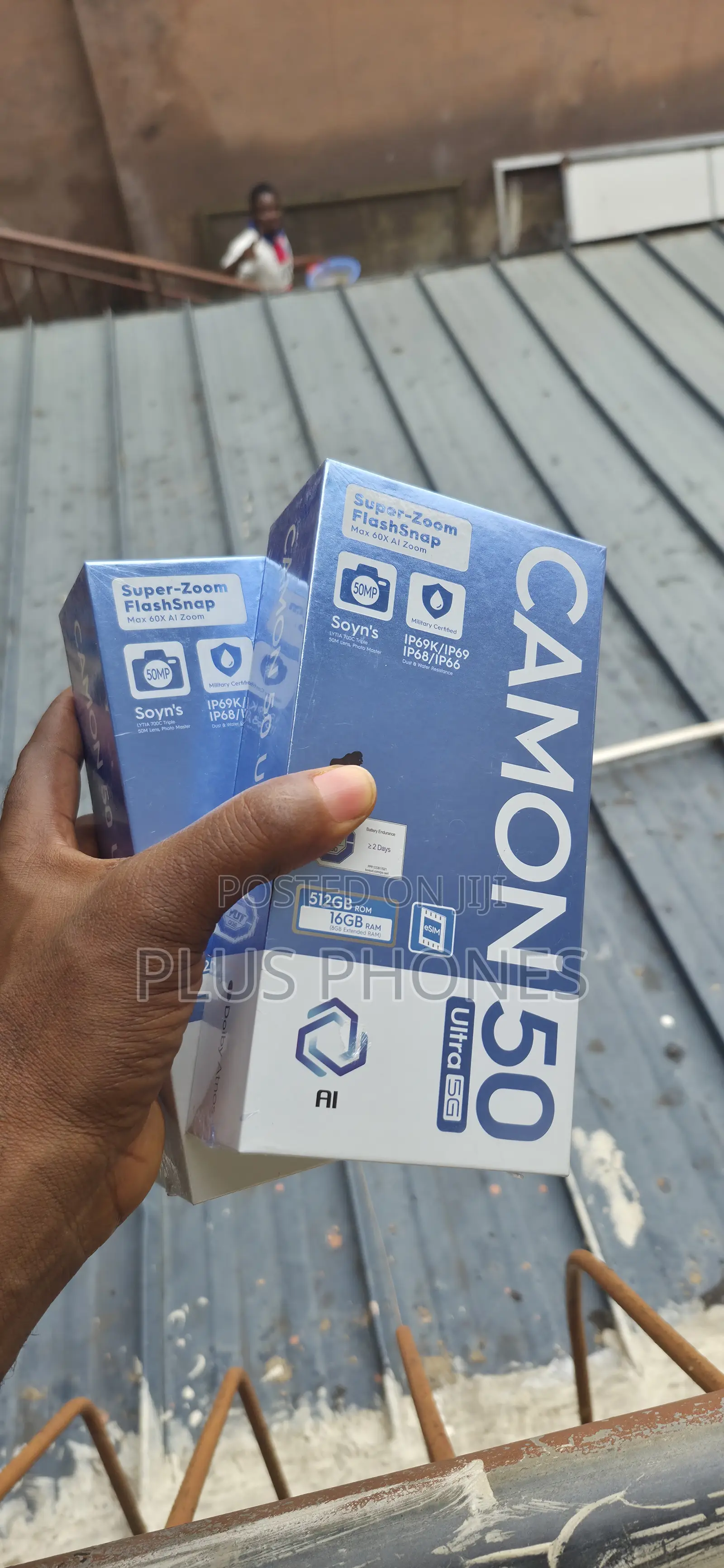 New Tecno Camon 50 Ultra 512 GB Black