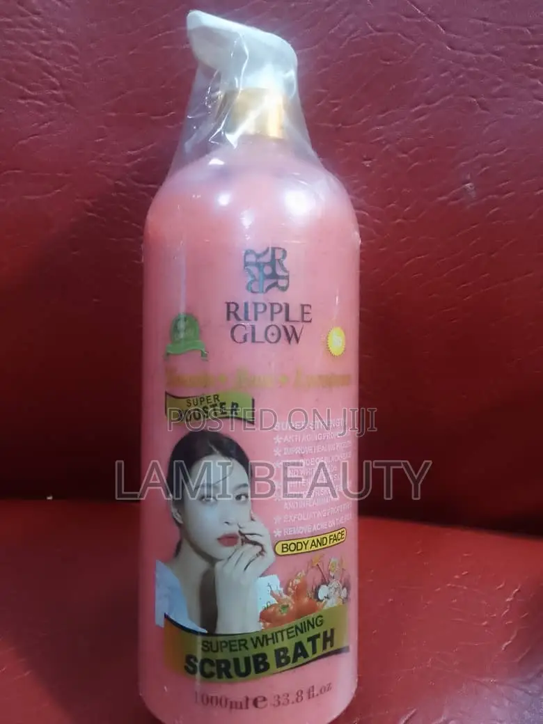 Ripple Glow Super Booster Body Face Super Whitening Scrub Bath