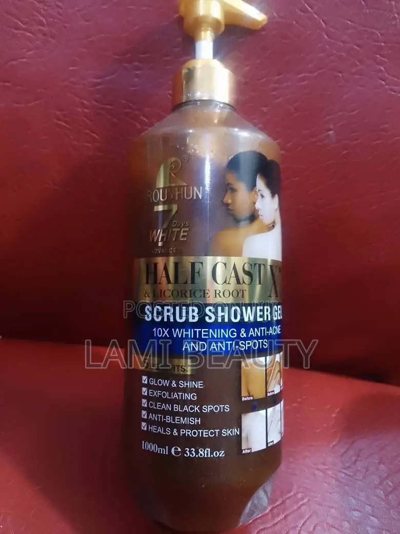 Roushun 7 Days White Advanced Half Cast Licorice Root Scrub Show