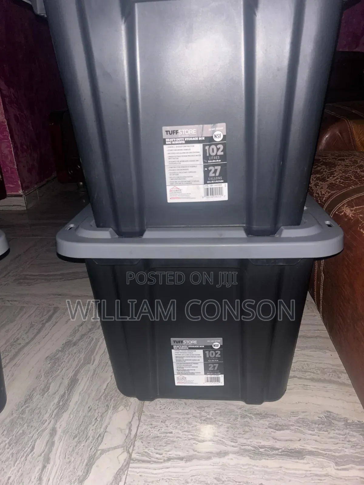 Heavy Duty Storage Toto