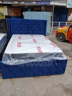 Double Bed Frame With Mattress