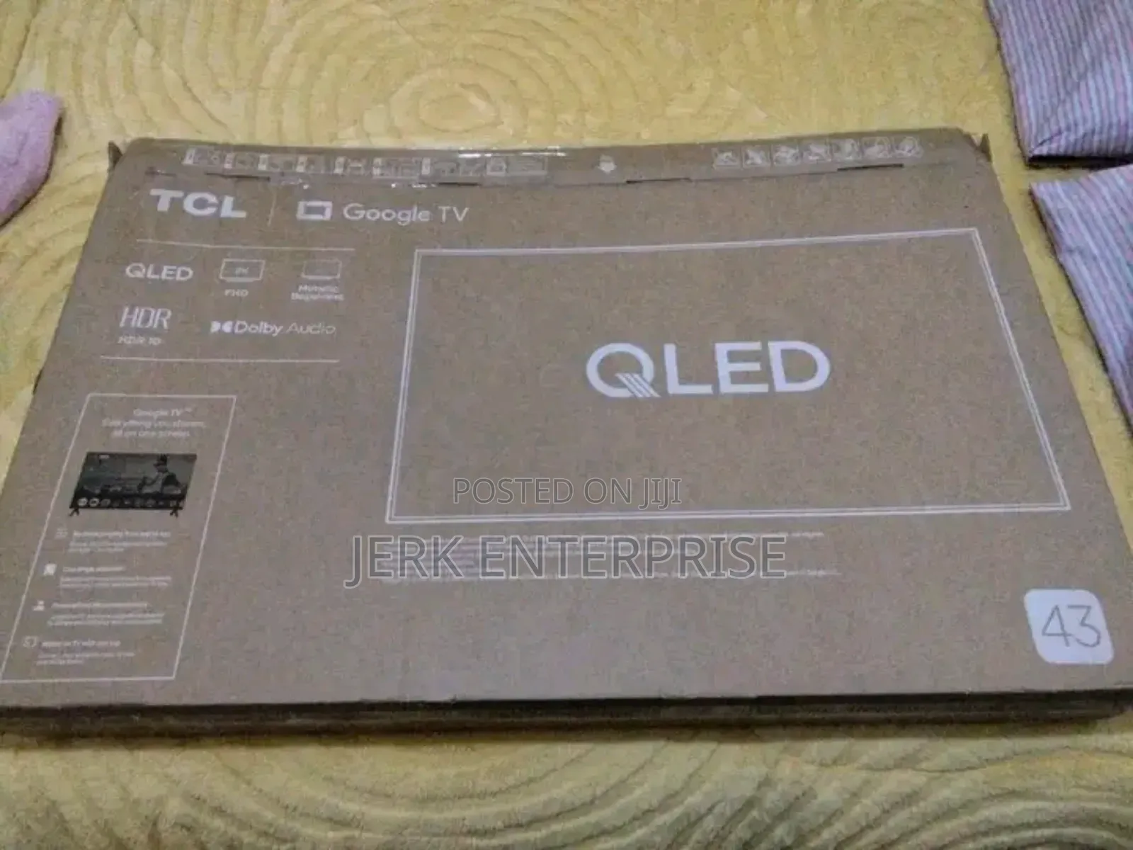 TCL 43inches Qled Tv