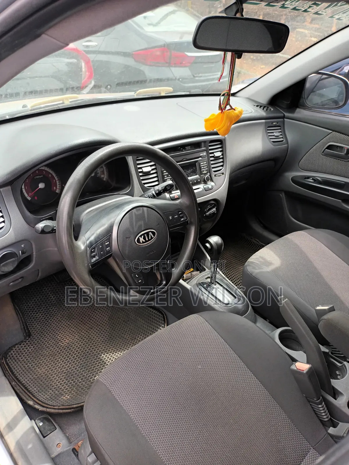 Kia Rio 2010 Silver