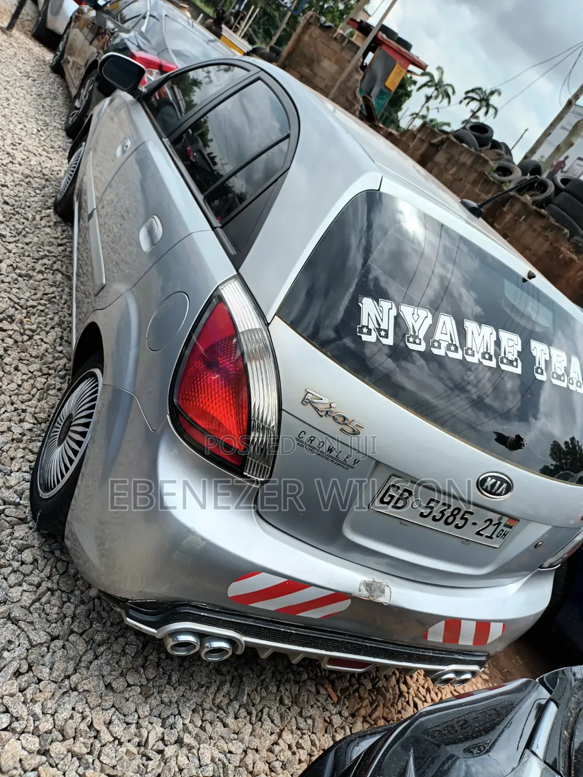 Kia Rio 2010 Silver