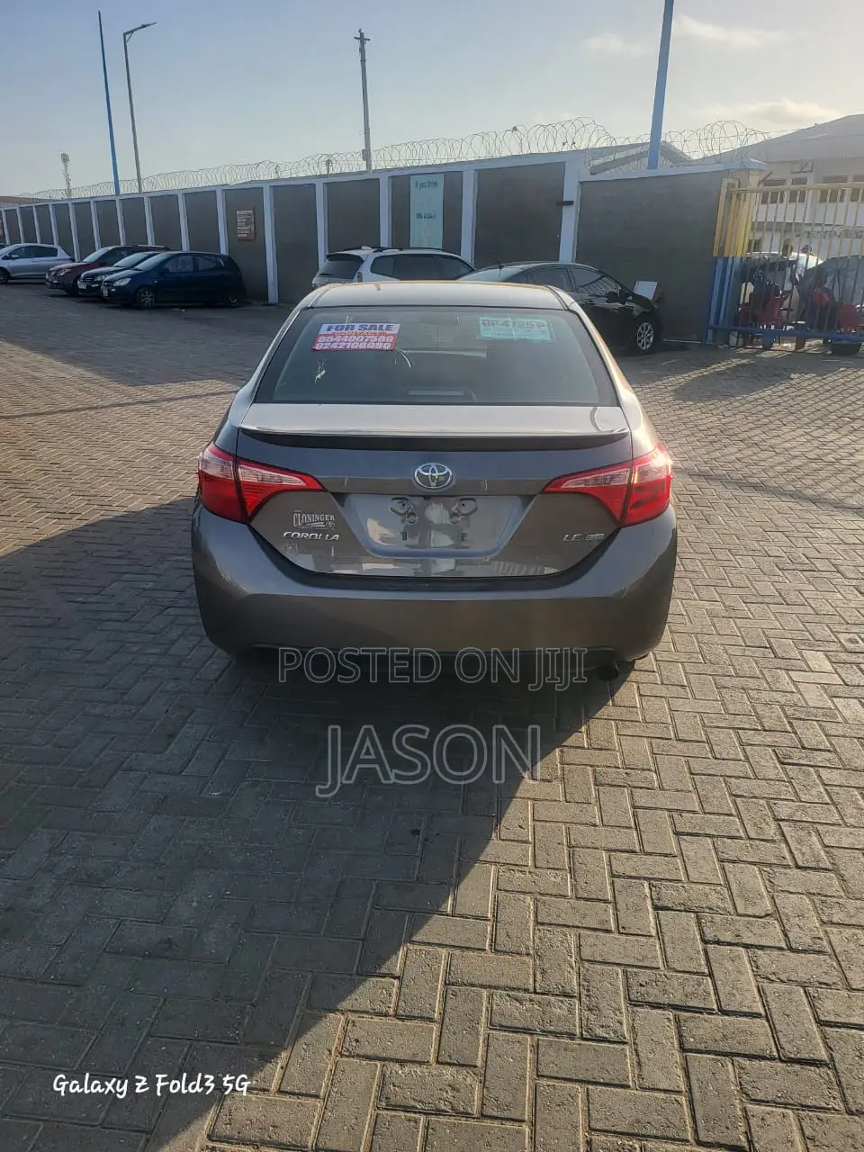 Toyota Corolla 2017 Gray