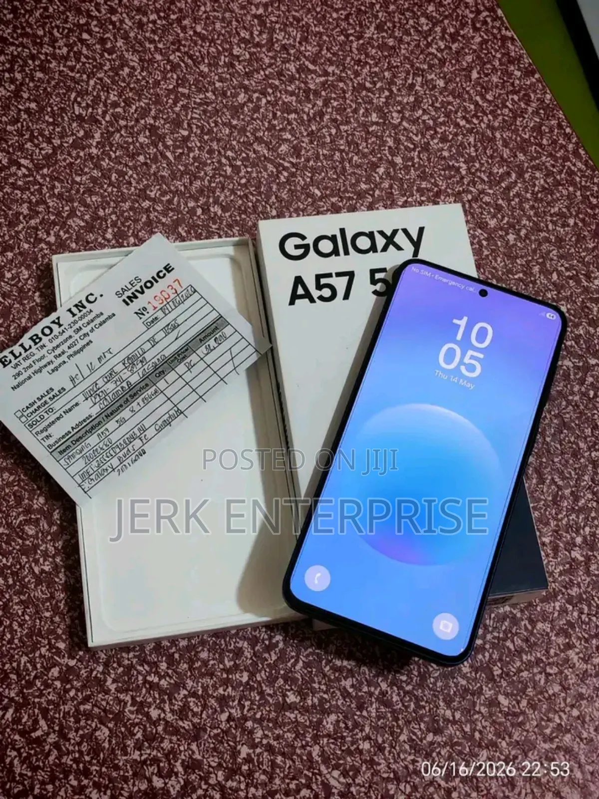New Samsung Galaxy A57 256 GB Black