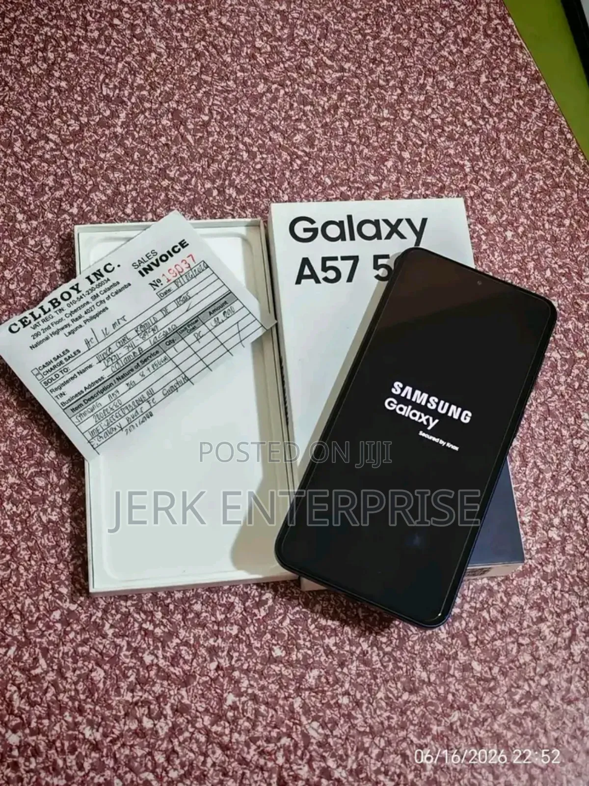 New Samsung Galaxy A57 256 GB Black