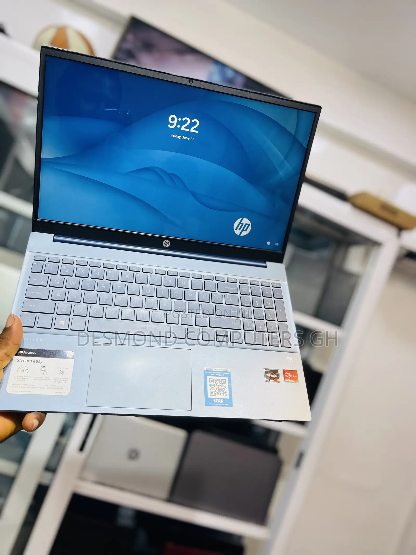 Laptop HP Pavilion 15 8GB AMD Ryzen 5 SSD 512GB