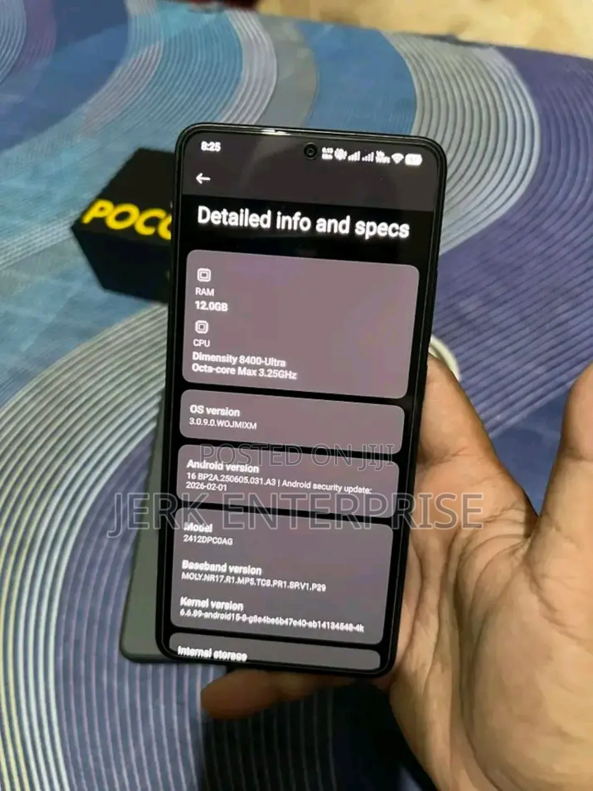 New Xiaomi Poco X7 Pro 512 GB Black