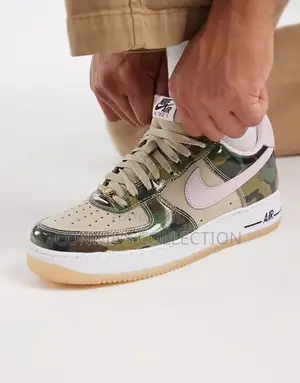 Nike Air Force 1 Low Retro "Patent Camo" Sneaker