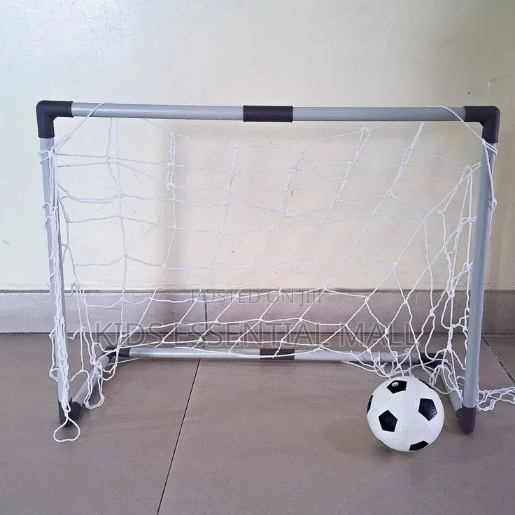 Football Goal Pole Set for Kids With Ball