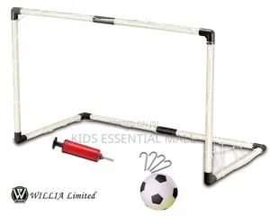 Football Goal Pole Set for Kids With Ball