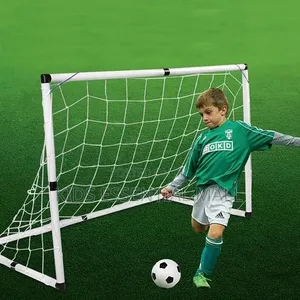 Football Goal Pole Set for Kids With Ball