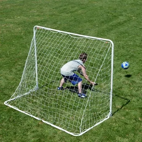 Iiron Metal Football Goal Poles for Kids