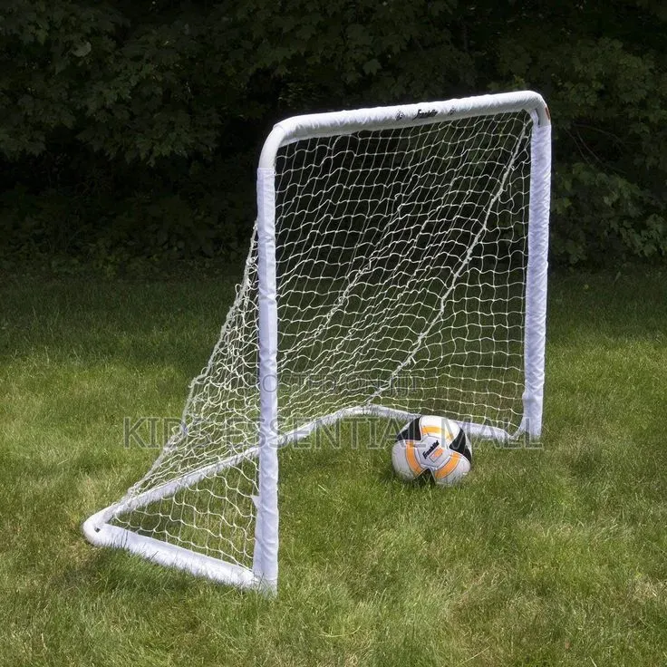 Iiron Metal Football Goal Poles for Kids