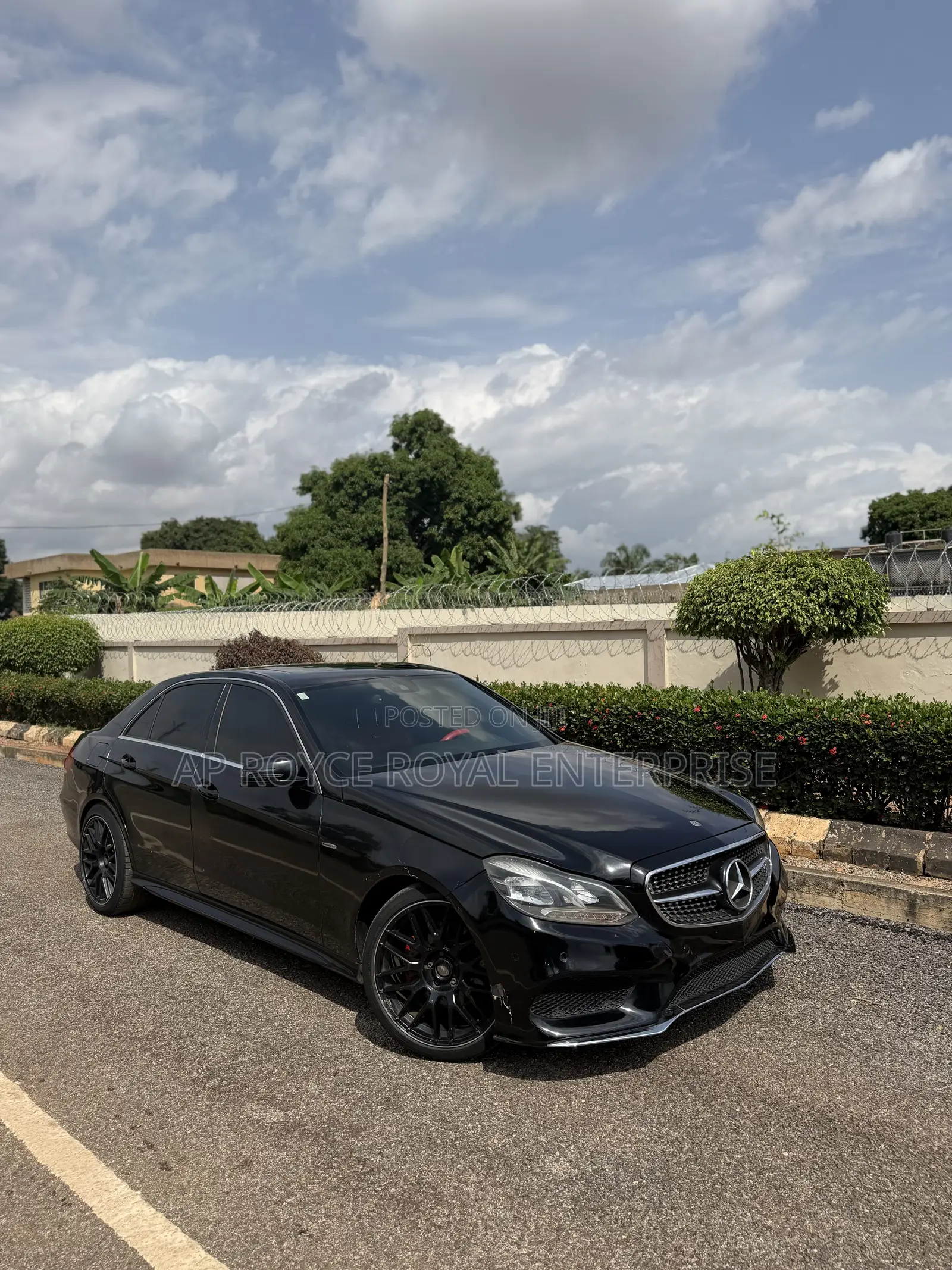 Mercedes-Benz E350 2015 Black
