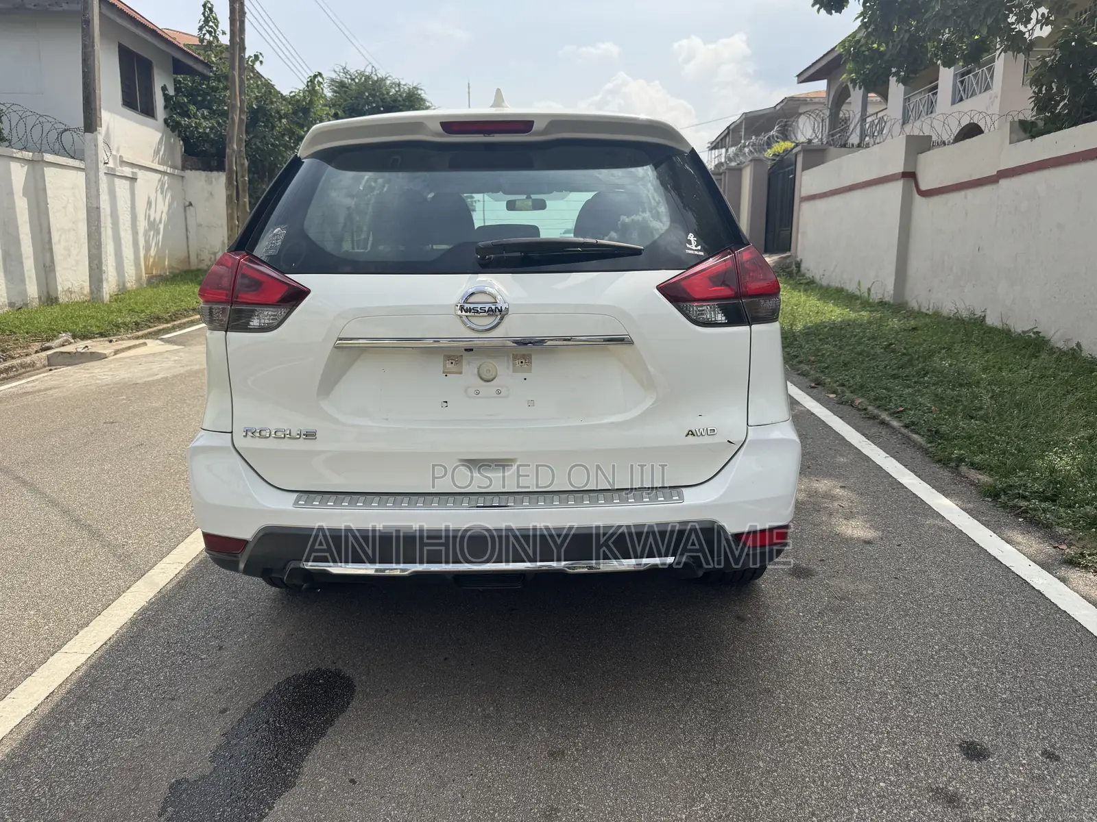 Nissan Rogue 2017 White