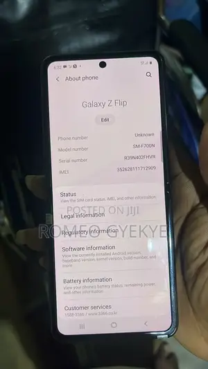 Samsung Galaxy Z Flip 256 GB Black