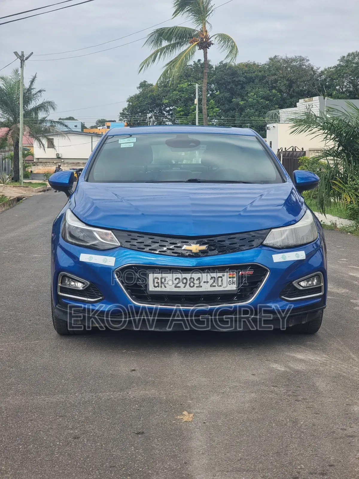 Chevrolet Cruze 2017 Blue