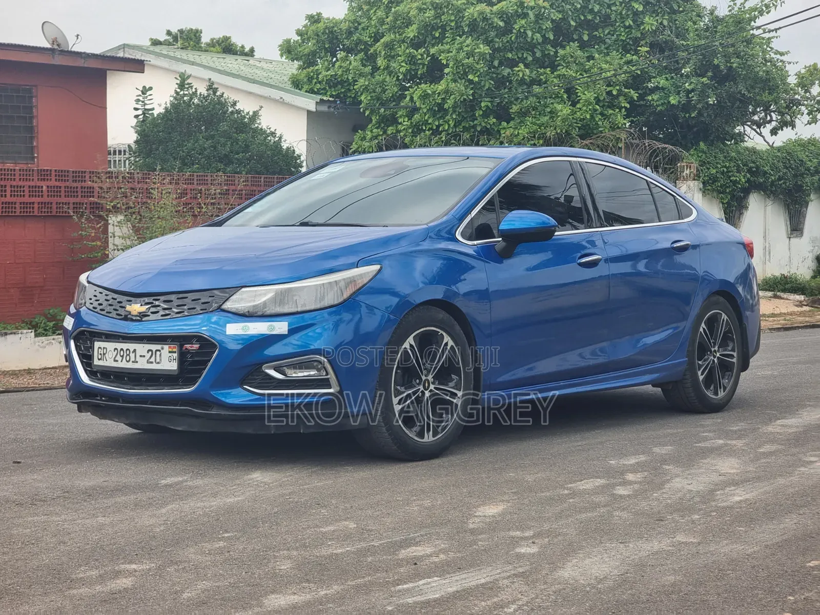 Chevrolet Cruze 2017 Blue