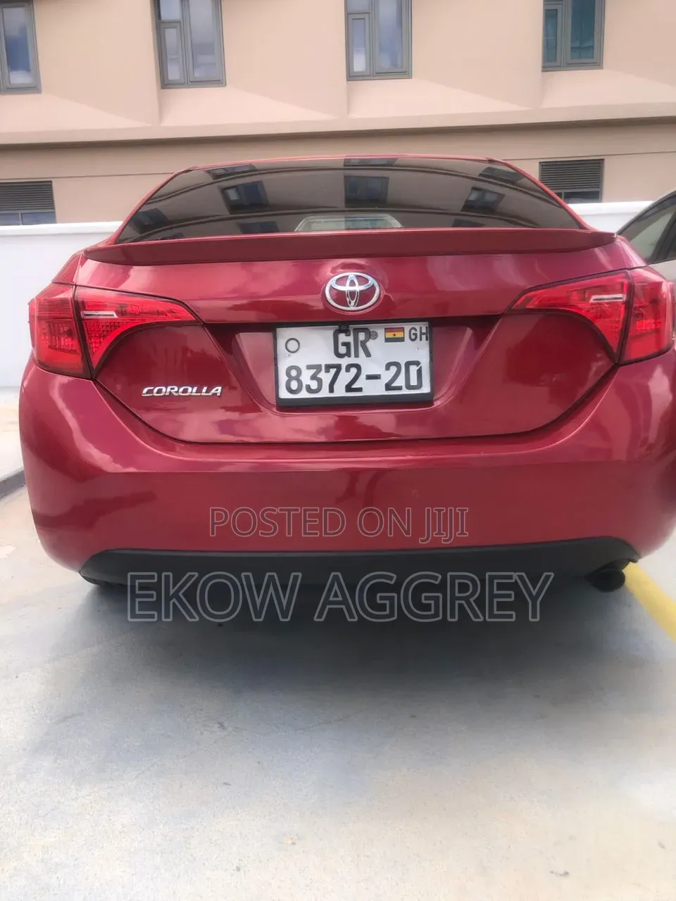 Toyota Corolla 2015 Red
