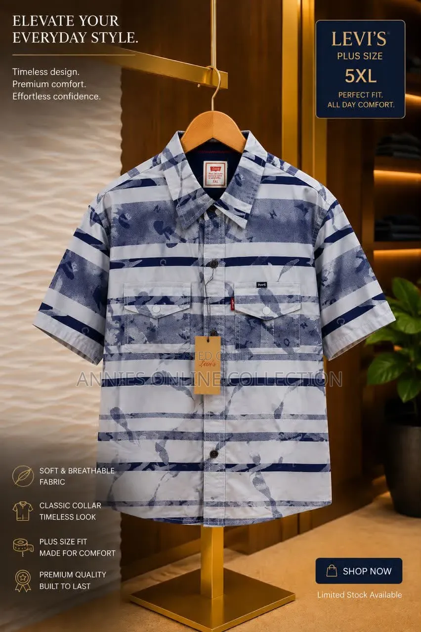 Quality Plus Size Khaki Shirts