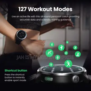 Haylou Solar Neo1.53'' Hd Display Smart Watch +Free 22mm Braided Strap
