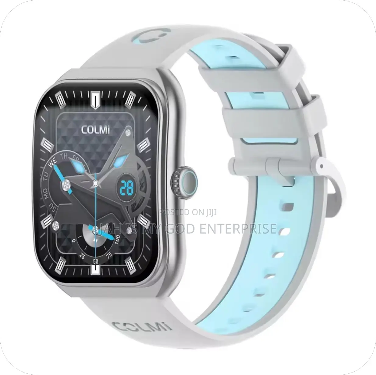 Colmi P86 1.93" Amoled Display Ip68 Waterproof Smart Watch - Silver