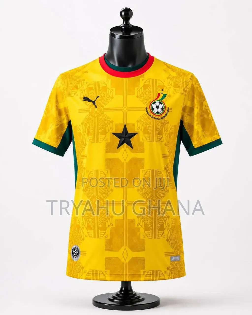 Official Black Stars Match Day Jersey – Ghana National Team Images