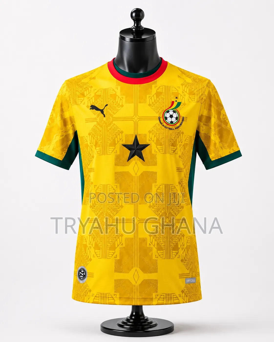 Original Authentic Version Black Stars World Cup 2026 Home Jersey