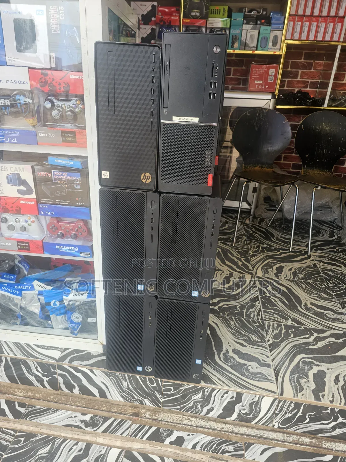 Desktop Computer HP EliteDesk 800 G4 4GB Intel Core i3 SSHD+SSD 128GB