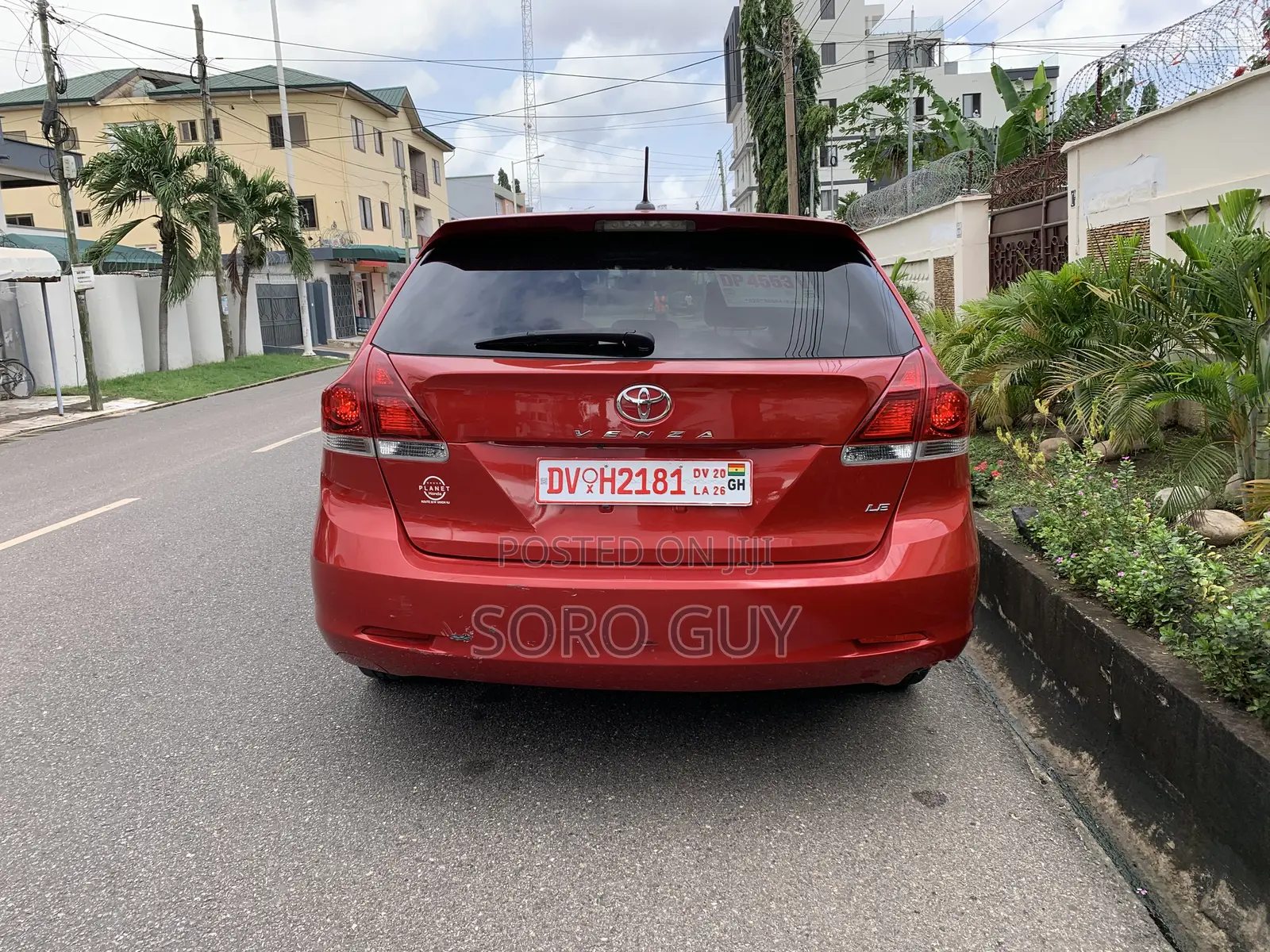 Toyota Venza 2015 Red