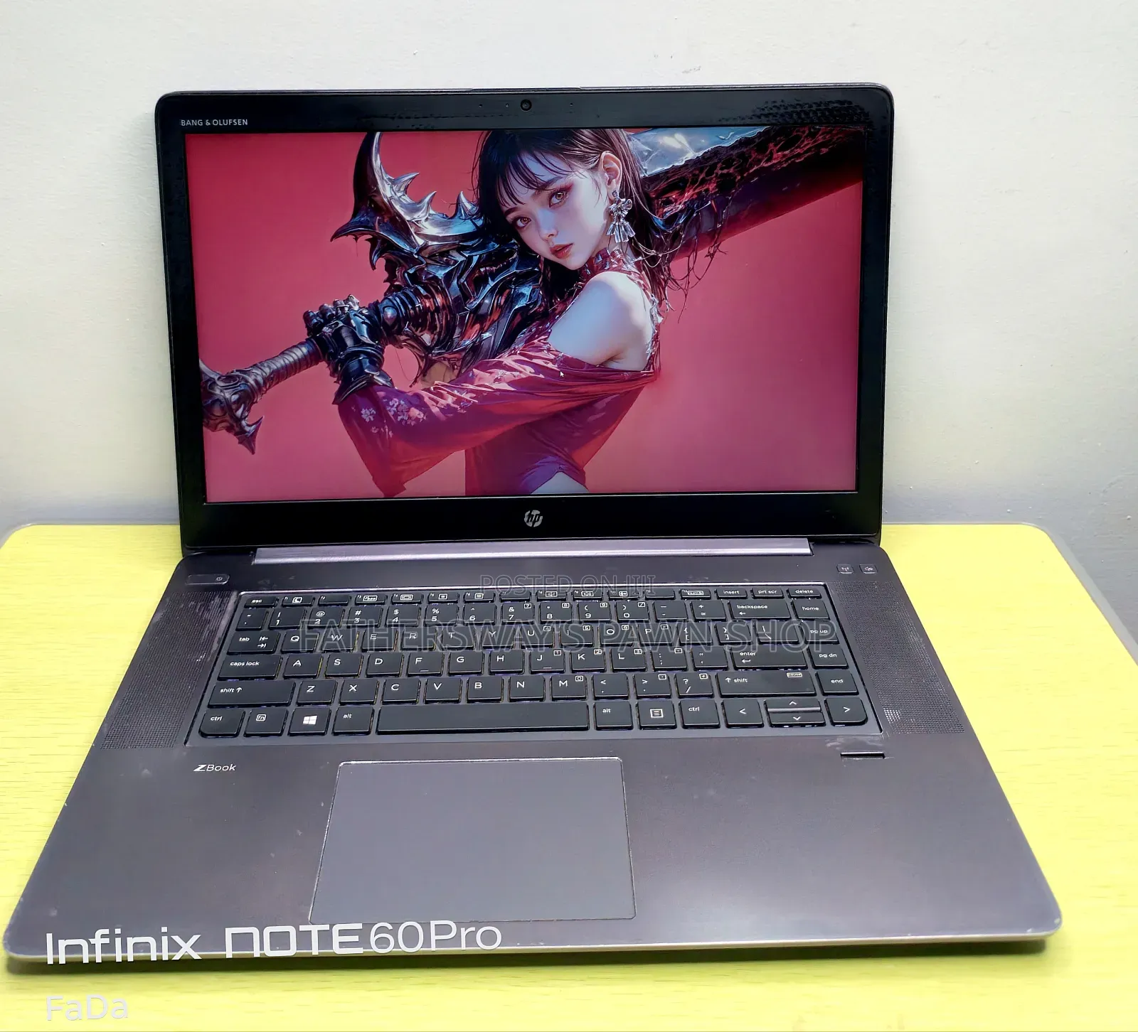 Laptop HP ZBook Studio G3 16GB Intel Core i7 SSD 256GB