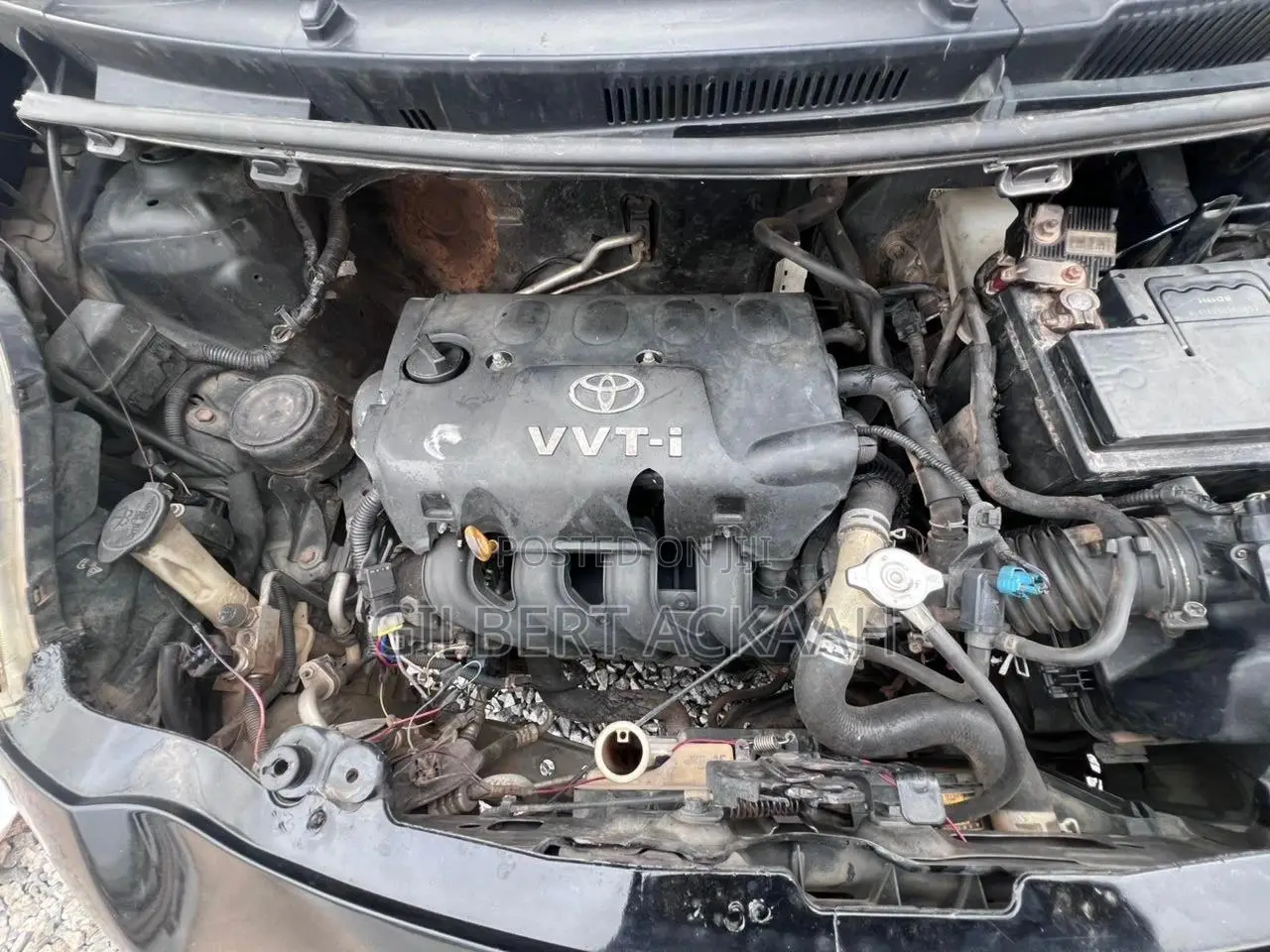 Toyota Vitz 2008 Black