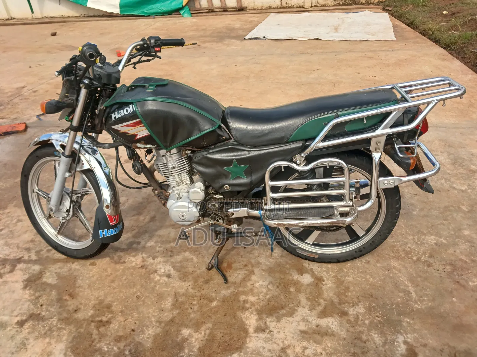 Haojue HJ125-8K 2019 Black