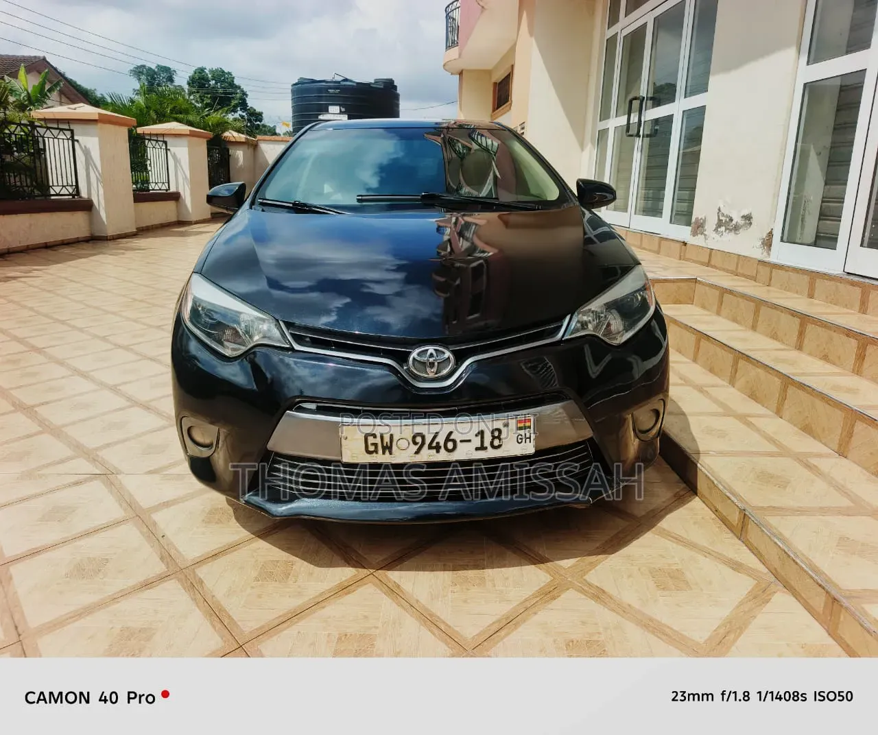 Toyota Corolla 2014 Black