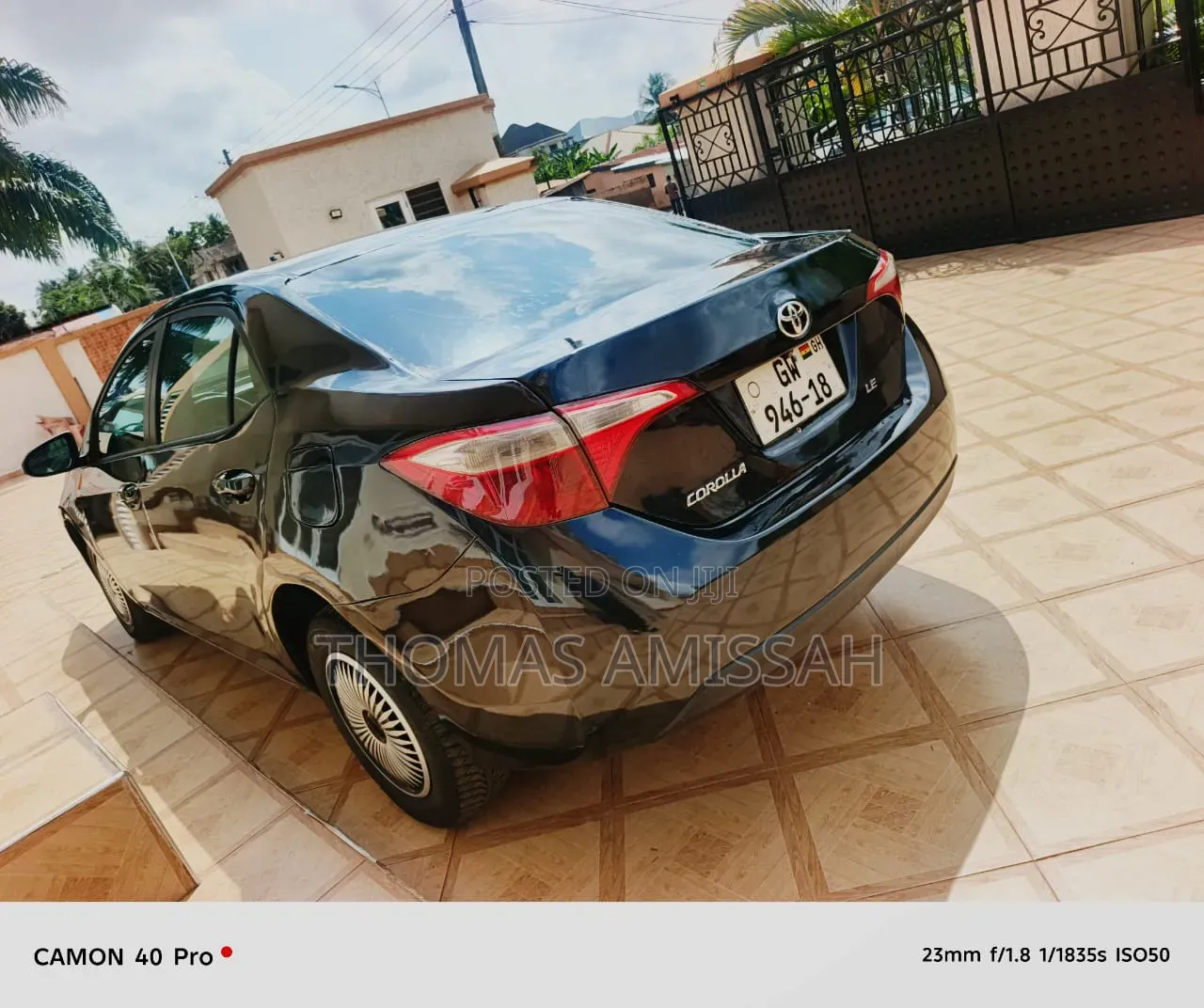 Toyota Corolla 2014 Black
