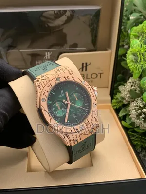 Hublot Leather Watch – Men’S Unisex Luxury Watch in Ghana