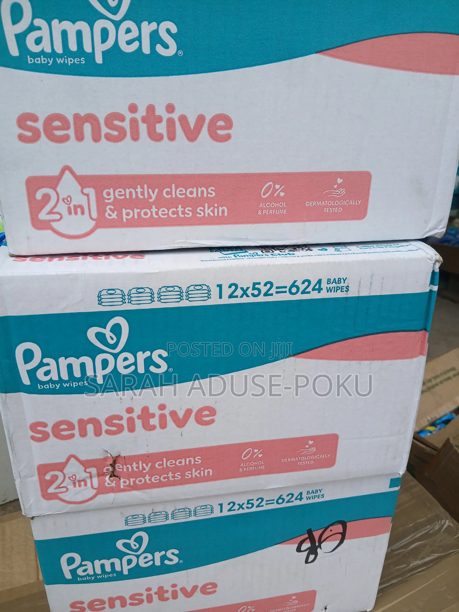 Pampers Sensitive Wipes
