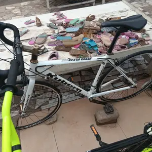 White Road Bike