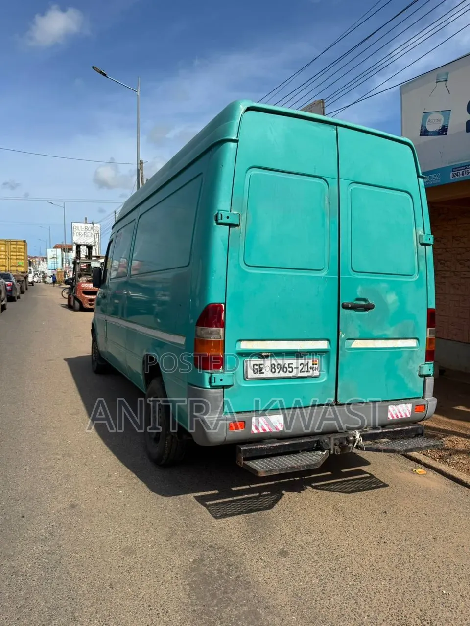 Mercedes-Benz Sprinter 2012 Green