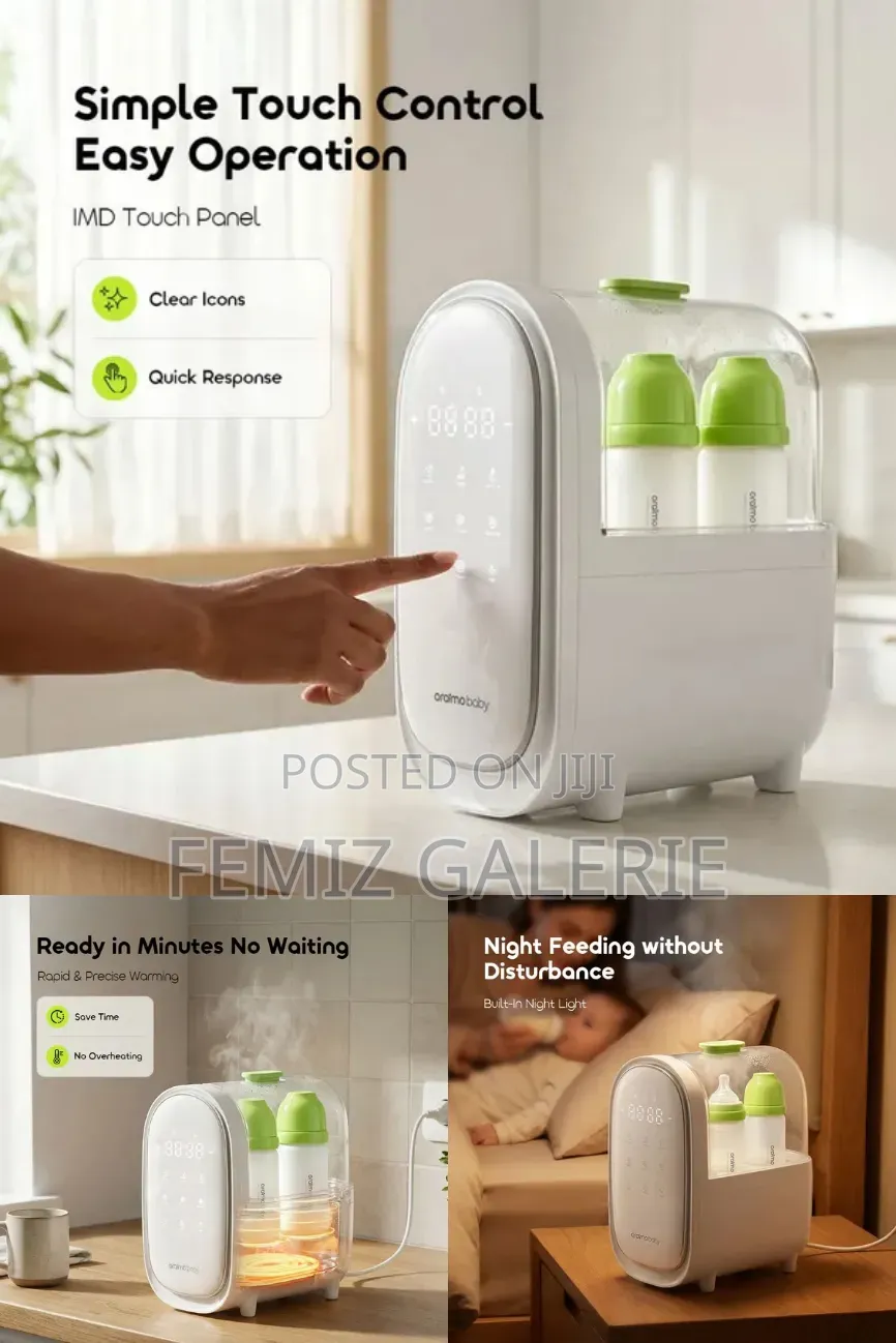 Oraimo Bottlecare Germ-Free Baby Bottle Warmer Sterilizer