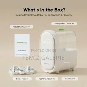 Oraimo Bottlecare Germ-Free Baby Bottle Warmer Sterilizer