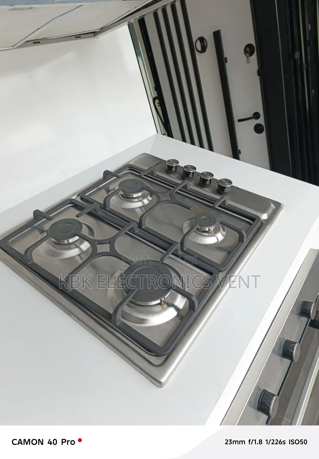 Luxell 60cm Stainless Gas Cooker Hob