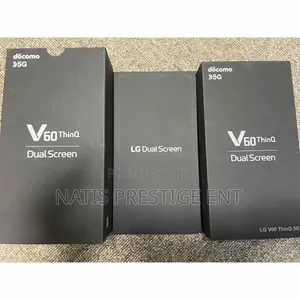 New LG V60 ThinQ 5G UW 128 GB Black