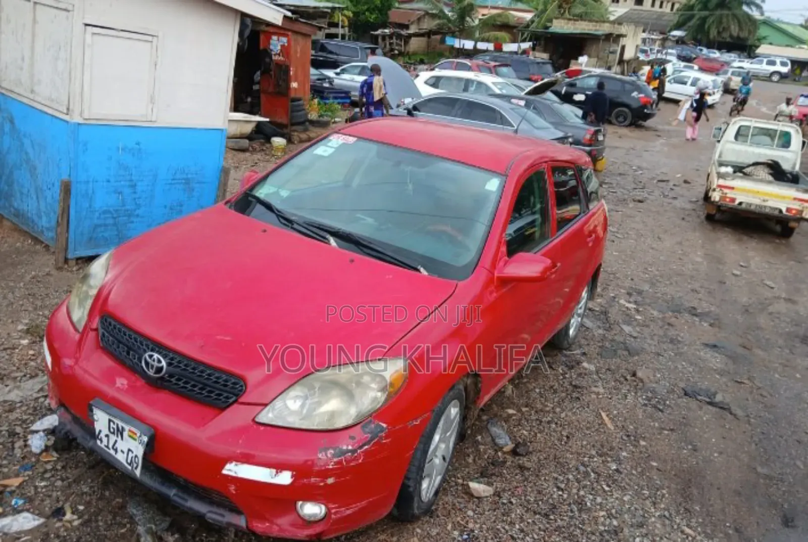 Toyota Matrix 2008 Red