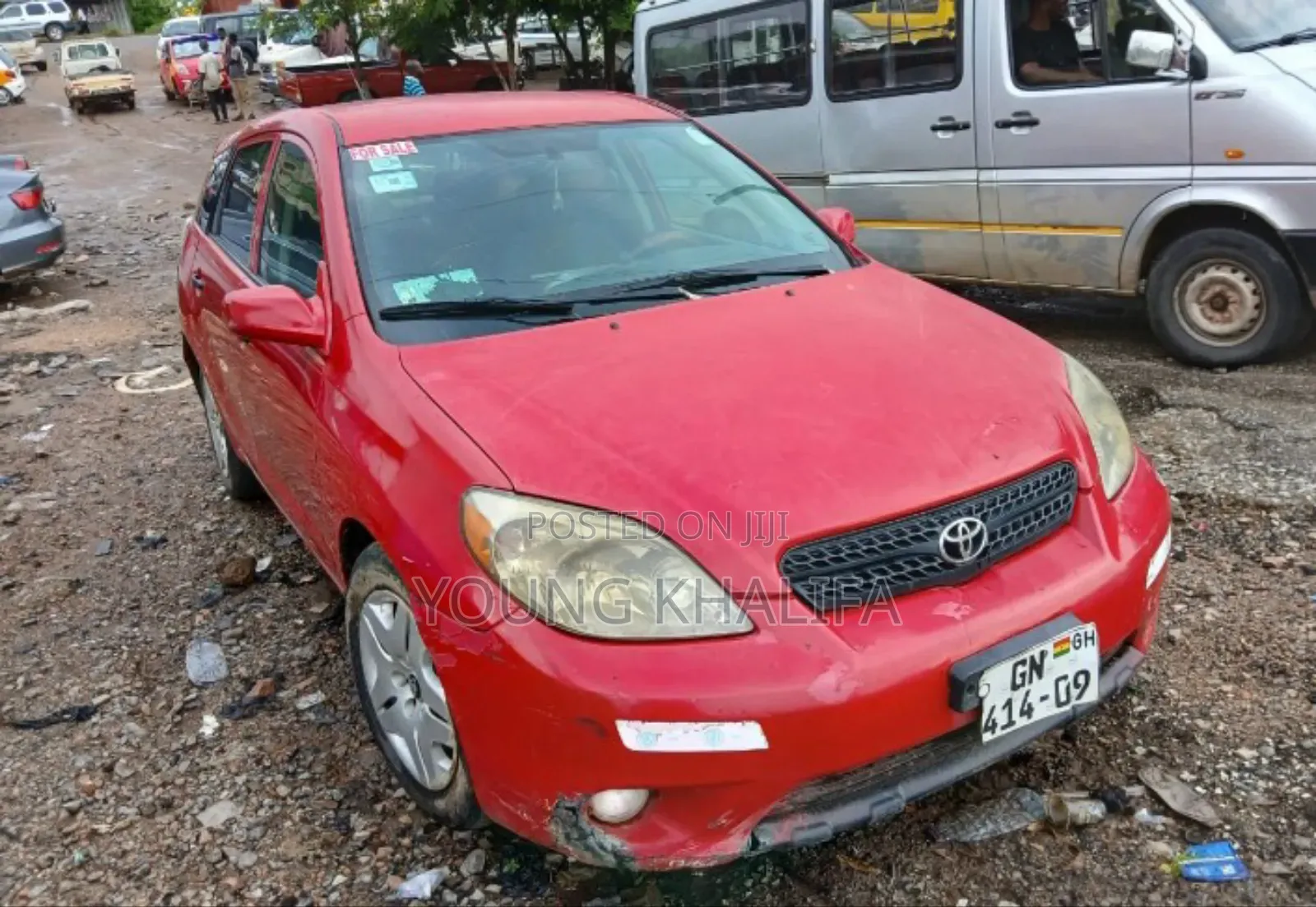 Toyota Matrix 2008 Red