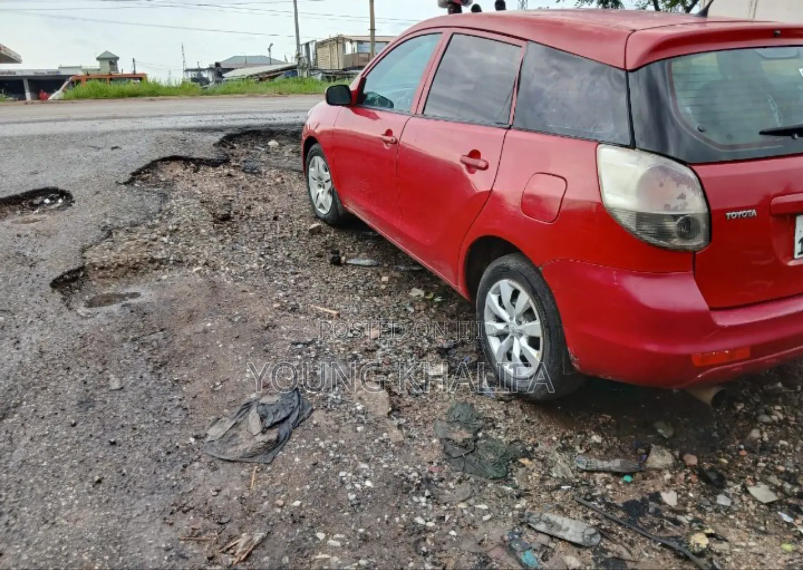 Toyota Matrix 2008 Red