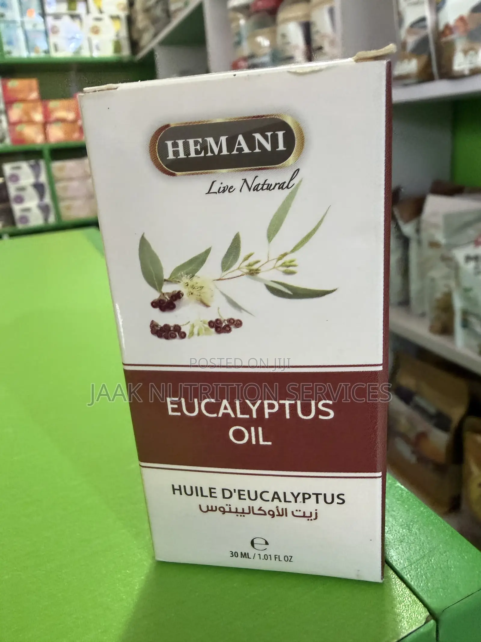 Oils(Sage,Almond,Vitamin C, Almonds)